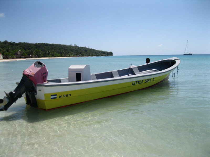 Casa Canada Big Corn Island fishing boat.