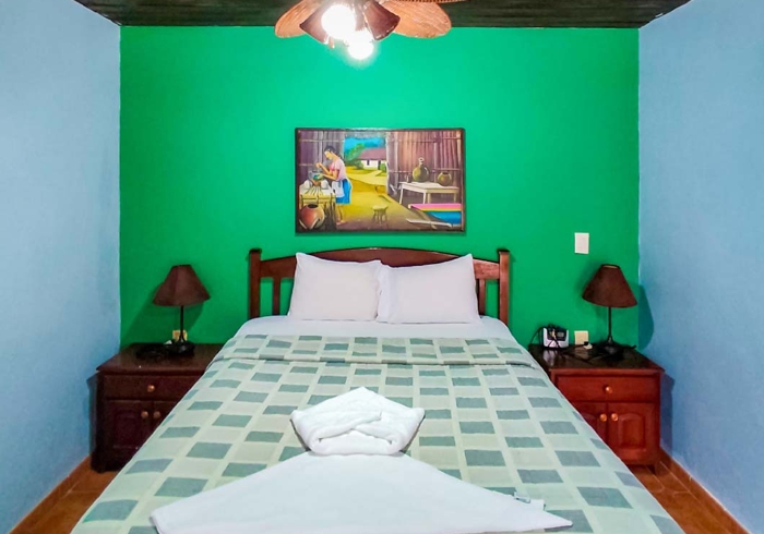 Casa Canada Deluxe Room Queen Size Bed